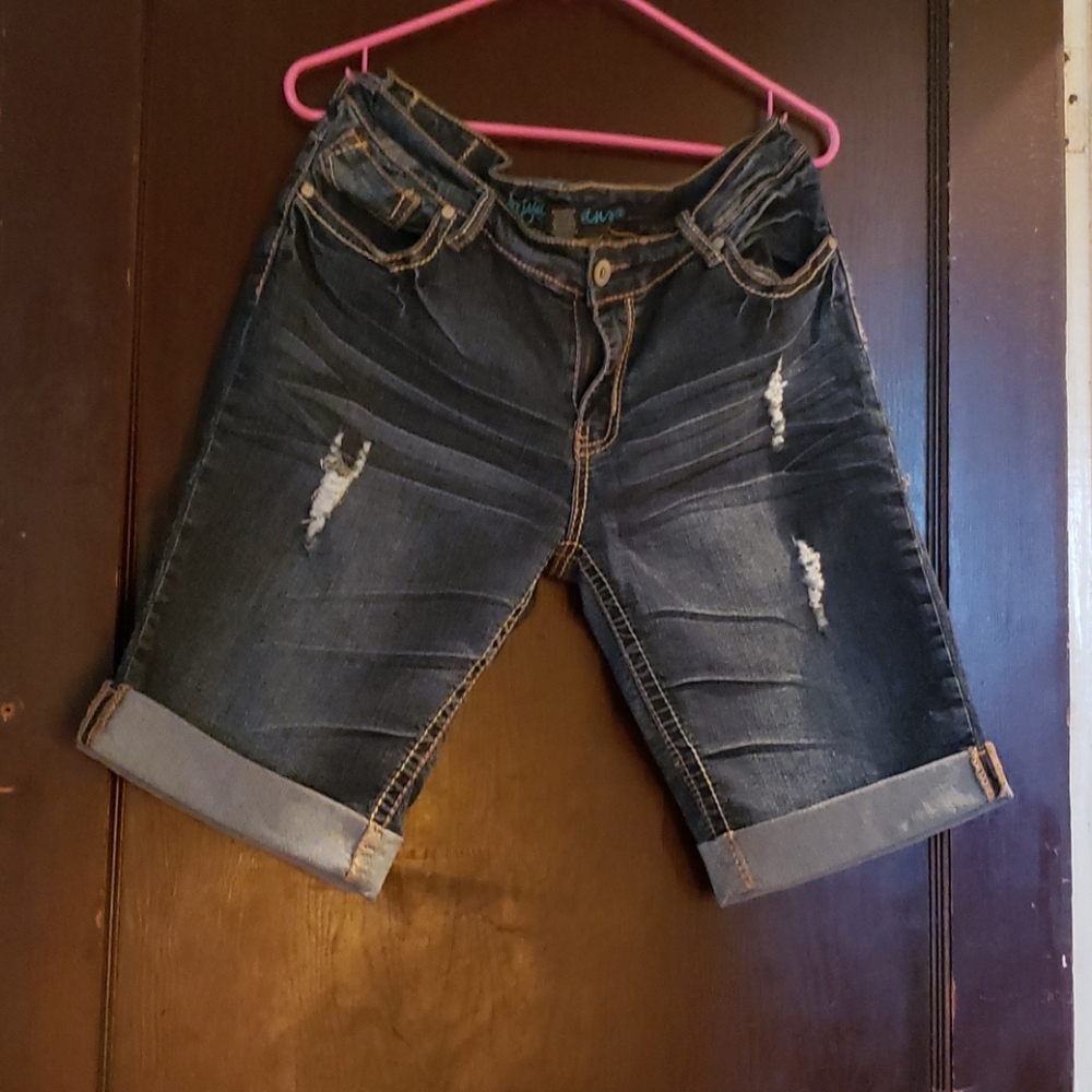 Jean Bermuda Shorts